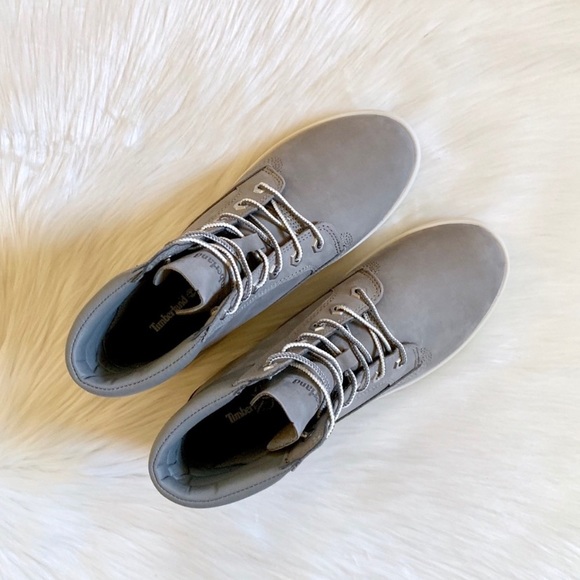 Timberland Grey Dausette Sneaker Boots - Picture 6 of 8